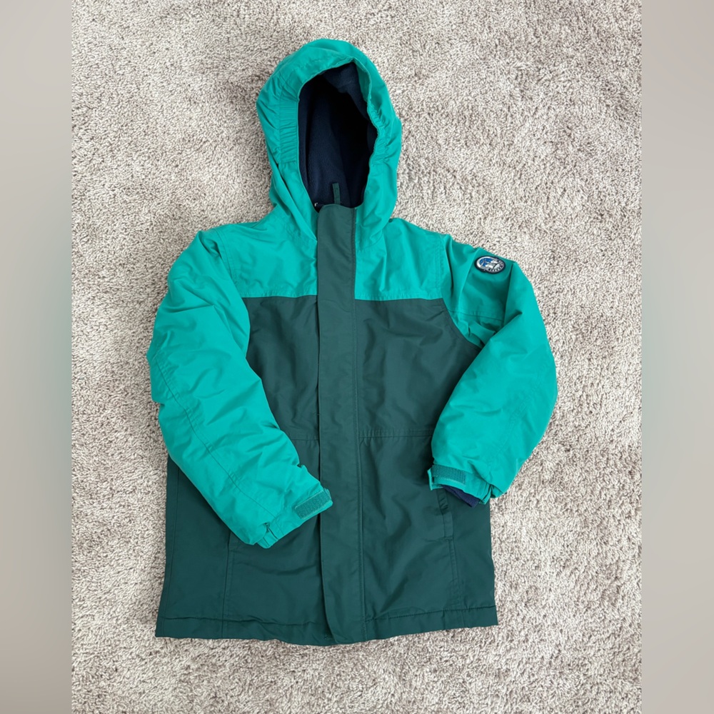 Lands End Kids Winter Coat 6/7 LIKE NEW